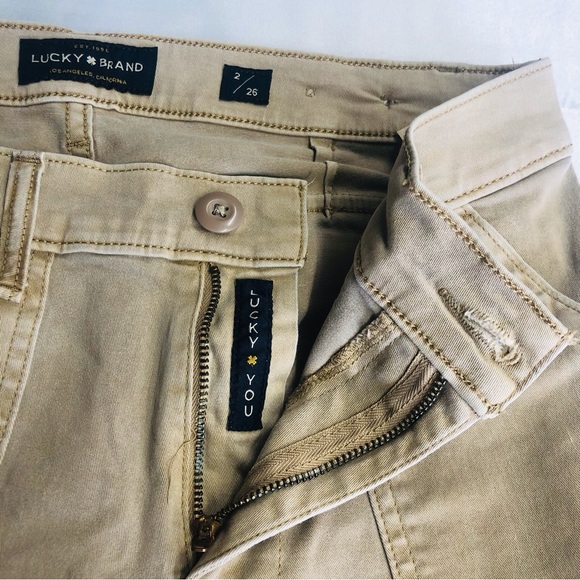 Lucky Brand Tan Cargo Utility Pants - Picture 9 of 16